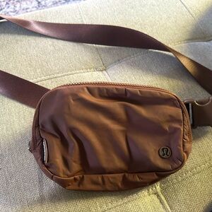 Brown Lululemon everywhere belt bag